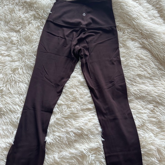 Lululemon Cropped Align - French Press - Picture 2 of 4